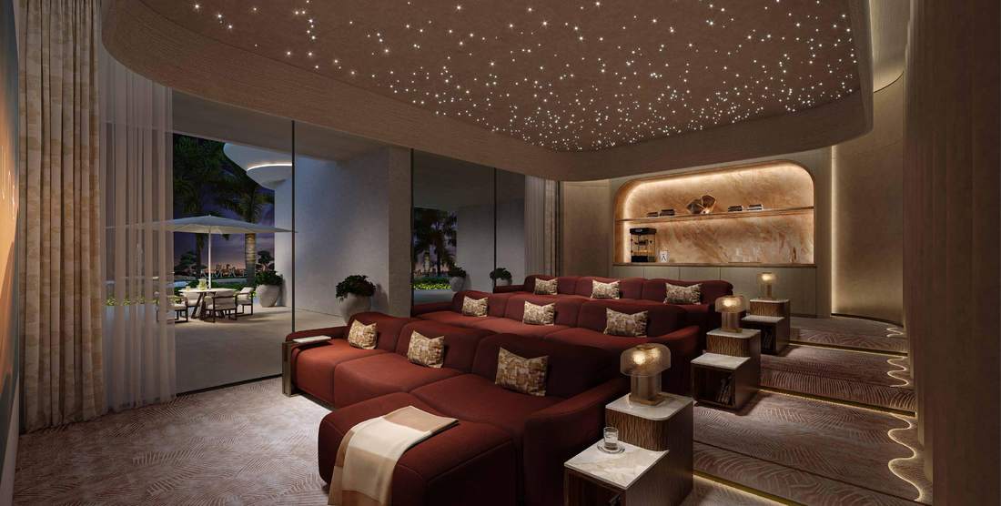 Private screening room